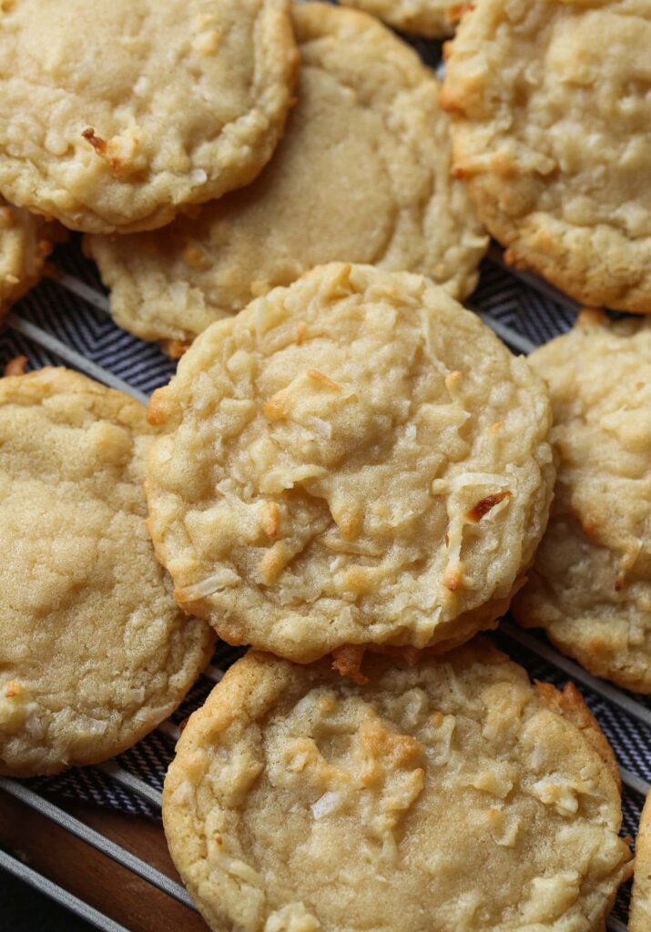 Chewy Coconut Cookies Recipe