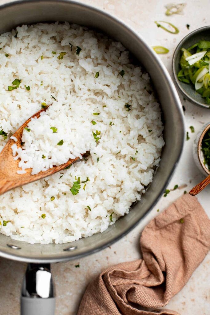 How To Make Easy Coconut Rice